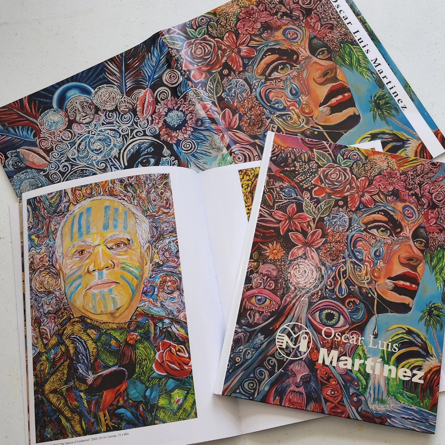 Between Memory and Metamorphosis monograph by Oscar Luis Martínez